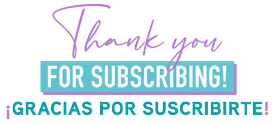 Thank you for subscribing!